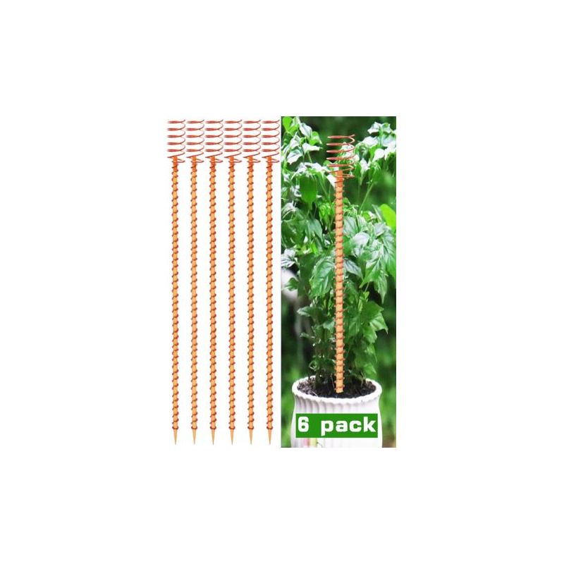 Set Mit 6 Kupfer-gartenantennen Für Die Elektrokultur – 33 Cm – Reine Kupferstäbe Für Gartenbau Und Elektrokultur