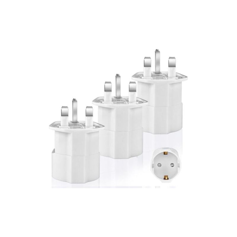 Set Mit 3 Reiseadaptern: Reiseadapter Frankreich-großbritannien, Typ-g-adapter, Steckeradapter Großbritannien-frankreich, Steckeradapter Irland-großbritannien, Steckeradapter Dubai