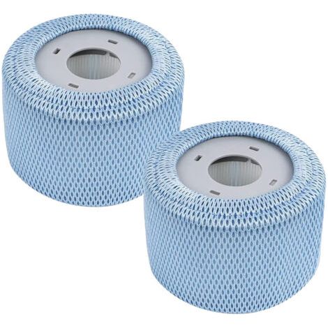 Lot De 2 Cartouches Filtrantes De Rechange Pour Jacuzzi 90 Plis Blanc Taille Unique
