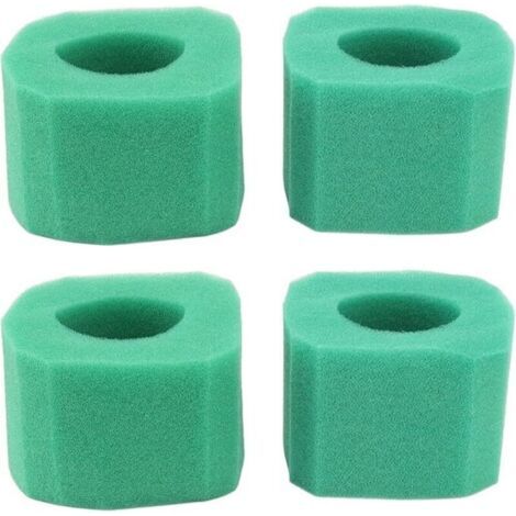 Lot De 4 Cartouches Filtrantes De Rechange En Mousse Réutilisables Durables Et Pratiques Pour Pompe De Piscine