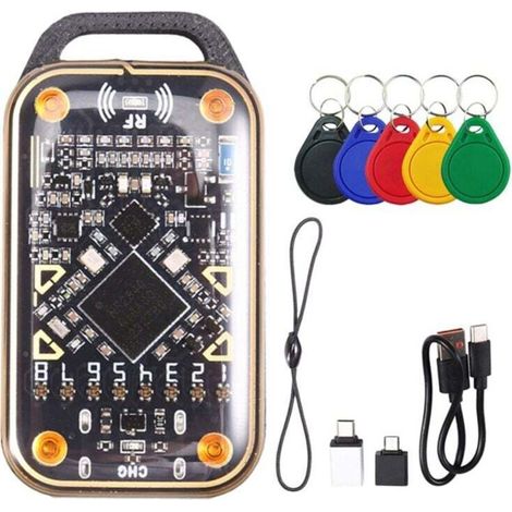 Chameleon Ultra Upgrade Rfid Smartcard Emulator Smart Reader + Keychain 5xuid 125k 13.56m Decoder Duplicator Nfc
