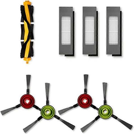Brosses Et Filtres De Rechange Pour Ecovacs Deebot, Kit D'Accessoires Pour Modèle Ozmo 920/950/t5/t8/t8 Ai [db]