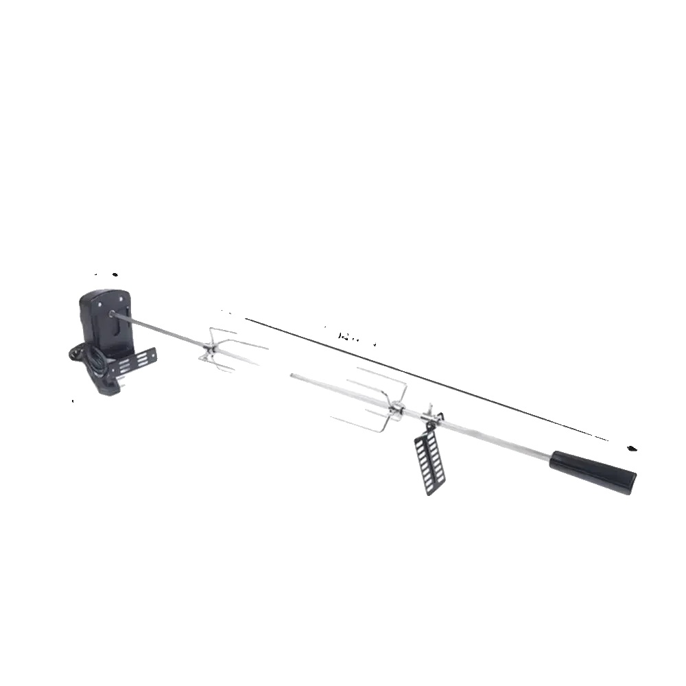 Grillspieß-set, Aus Hochwertigem Edelstahl, 360° Automatische Drehung
