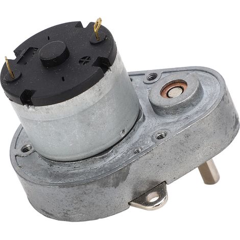Moteur À Engrenages Dc24v En Alliage D'Aluminium, Réduction De Vitesse Autobloquante, Bobine Électrique En Laiton 48e520 25 Tr/min