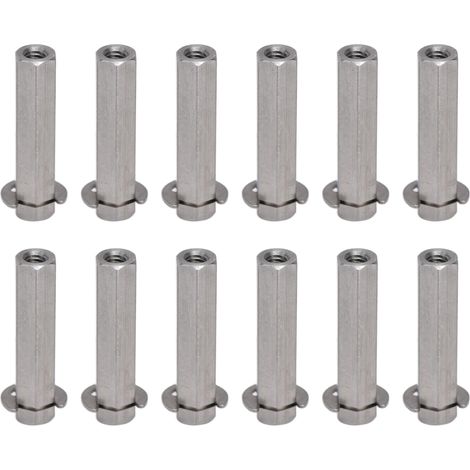 10 Pièces Tige D'Arbre Hexagonale Barre En Acier Inoxydable 8mm Kit De Pièces D'Entraînement Avec Circlip Pour Tetrix4106-4008-0400