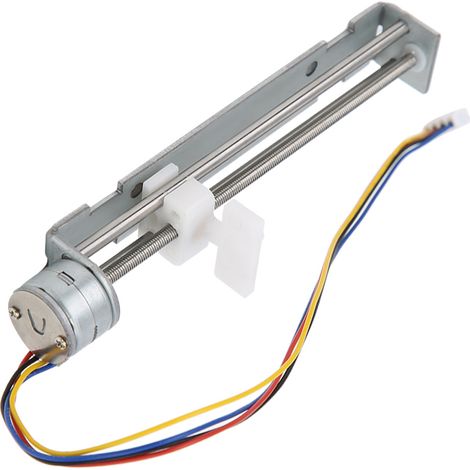 Moteur Pas À Pas Linéaire Biphasé À 4 Fils, Table Coulissante À Vis, Tension D'Entraînement 4 À 9 V, Angle De Pas De 18 °