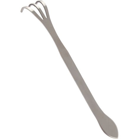 Pot De Plantes À 3 Dents En Acier Inoxydable De 24cm, Râteau, Cultivateur De Jardinage, Outils Agricoles Du Sol