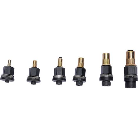 Jeu D'Outils D'Écrou À Rivets M3 M4 M5 M6 M8 M10, Tête De Pistolet À Main En Acier Au Carbone Pour Meubles Industriels À Espace Étroit 6 Pièces