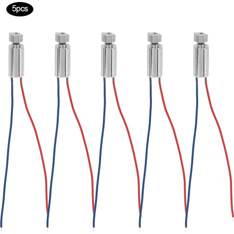Vibrateur Miniature De Moteur De Vibration Sans Noyau De Cuivre De 5 Pièces Pour L'Instrument De Beauté De Téléphone Portable