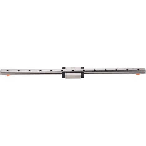Rail De Guidage Linéaire, Roulement De Guidage De Mouvement En Acier Mgn7h‑200‑1r Avec Bloc De Chariot