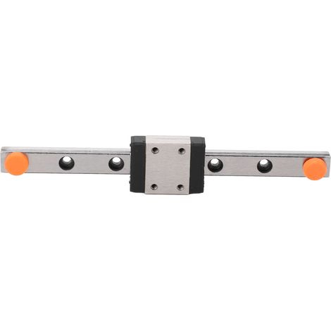 Rail De Guidage Linéaire, Roulement De Guidage De Mouvement En Acier Mgn7c‑100‑1r Avec Bloc De Chariot