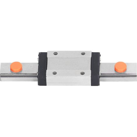 Rail De Guidage Linéaire De 100mm, Roulement En Acier, Bloc Coulissant À Micro-mouvement À Centrage Automatique