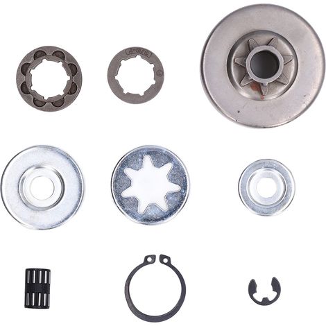 Kit De Roulements À Aiguilles Pour Tambour D'Embrayage De Tronçonneuse, 9 Pièces, Pour Stihl 038 Ms380 1119 0007 1003