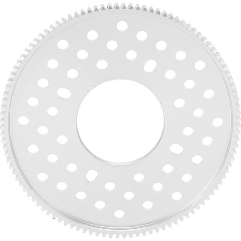 Engrenage Droit 108 Dents En Aluminium Cylindrique Mod 0.8 32mm Outils De Quincaillerie À Trou Central
