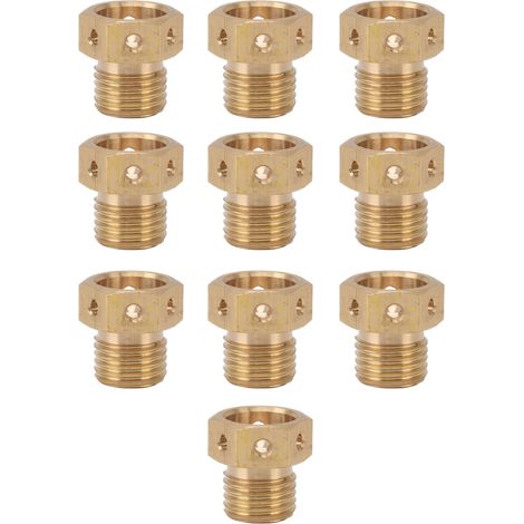 Buse De Brumisation En Laiton À Trous Multiples, Anti-corrosion, Buses D'Eau Fine Pour Système De Refroidissement, Jardin Et Pelouse M14x1, 5, 10 Pièces