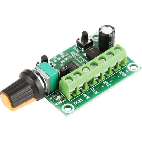 Contrôleur De Vitesse, Rotation Cw/ccw 6-30 V Cc, Contrôleur De Moteur Sûr, Facile À Utiliser Avec Bouton D'Arrêt D'Urgence Pour Un Usage Professionnel À Usage Général