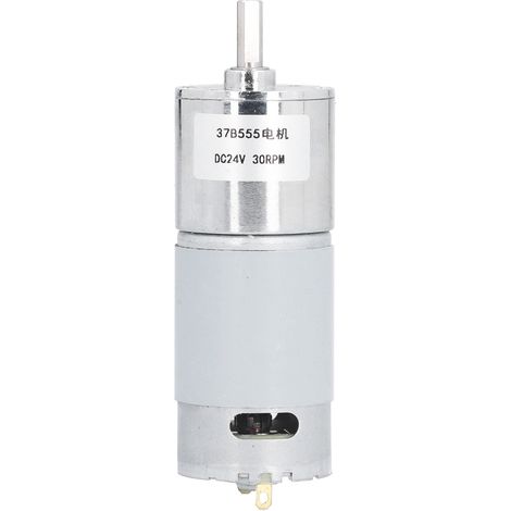 Moteur De Réduction Électrique À Vis Sans Fin 37b555, Pour Ouvre-fenêtres, Treuils Miniatures, Dc24v, 30 Tr/min