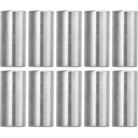 Écrou De Connecteur Rond, Filetage Femelle M10 X 1.5 14 L30mm, Couplage En Acier Inoxydable Pour L'Entretien, 10 Pièces