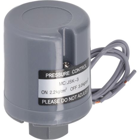 Pressostat De Pompe, Contact Réglable, Automatique, Contrôleur De Booster D'Eau Auto-amorçante G3/8 Femelle 220-240v