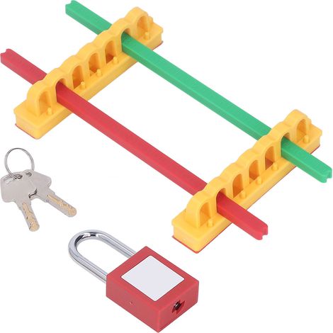 Kit De Blocage De Verrouillage De Disjoncteur, Dispositif De Sécurité Électrique Pour Produits Chimiques Industriels Et Automobiles