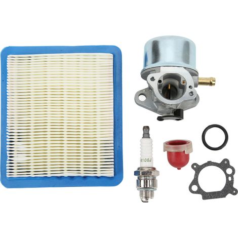 Carburateur De Tondeuse À Gazon En Aluminium Avec Bougie D'Allumage, Filtre À Air Gasekt Pour 12g882 12g887 12h702 12h707 12h712 12h802 12h805
