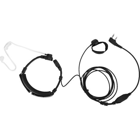 Talkie-walkie, Vibration De La Gorge, Microphone, Réduction Du Bruit, Casque D'Écoute