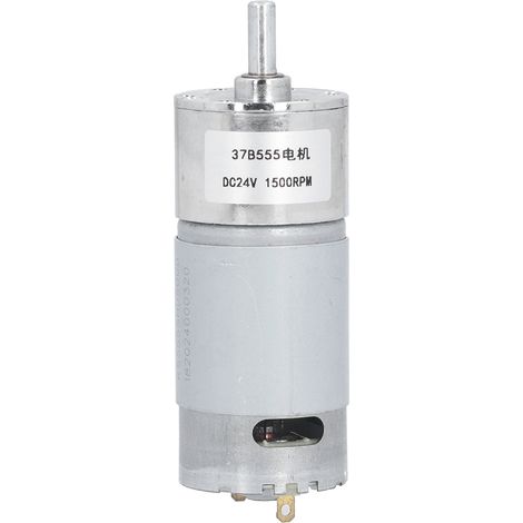 Moteur À Engrenages, Boîte De Réduction Électrique, Accessoires De Contrôle Industriel, 1500 Tr/min, Dc24v 37b555