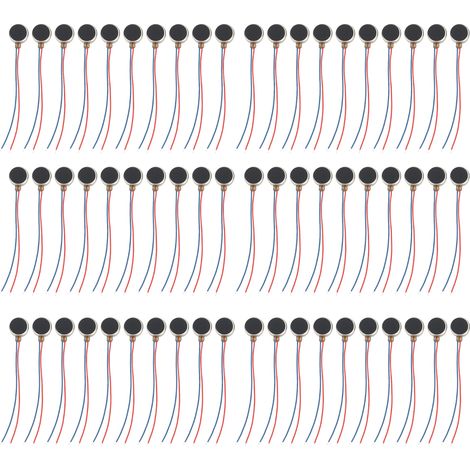 Moteur De Vibration Plat Ultra Fin, 30 Pièces, Mini Pièce De Monnaie Vibrante Pour Téléphones Portables Et Tablettes 3 V 12000 Tr/min