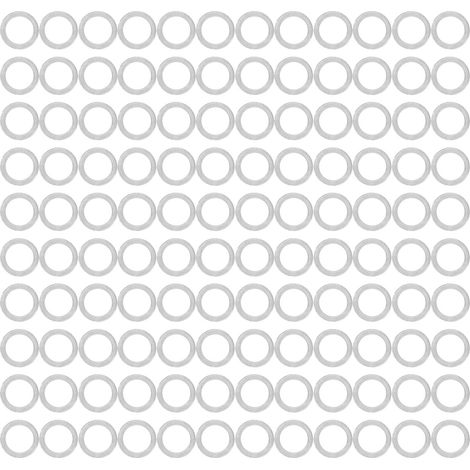 Rondelles Plates En Acier Inoxydable, 120 Pièces, Diamètre Intérieur 8mm, Accessoires D'Entretien Extérieur 11mm, 4807-0811-0500