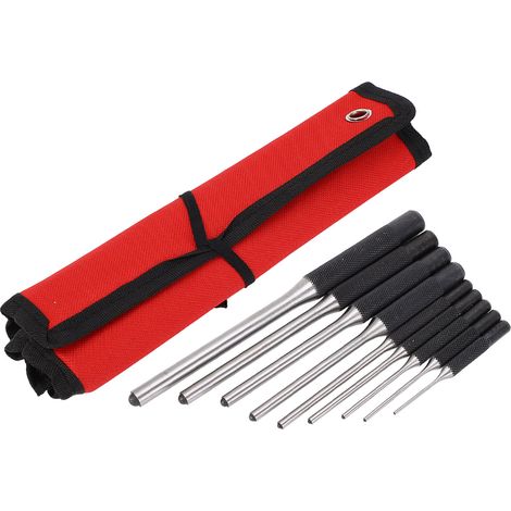 Jeu De Poinçons À Rouleau, 9 Pièces, 1/16 À 5/16 Pouces, Outil En Acier Rapide Pour La Réparation De Montres Automobiles, Artisanat De Bijoux
