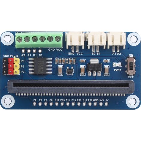 Carte Pilote De Moteur Pour Composants De Moteur De Direction Micro:bit, Dc À 2 Voies, À 3 Voies