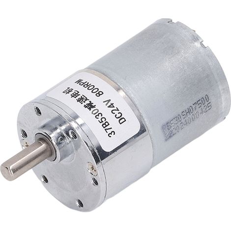Moteur À Engrenages Dc 24v 800 Tr/min, Réduction De Vitesse, Transmission Stable, Adapté Pour Robot
