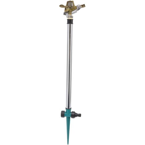 Arroseur De Jardin Automatique Rotatif À 360 Degrés, 2 Modes Réglables, Pelouse En Alliage De Zinc Pour Jardins