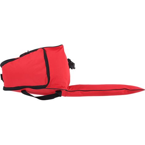 Sac De Rangement Portable En Tissu Oxford Pour Tronçonneuse, Étui De Transport Pour Tondeuse À Gazon, Boîte De Protection (rouge)