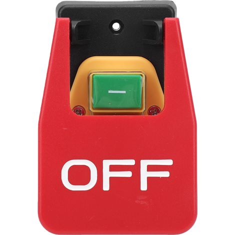 Interrupteur À Palette Pour Outils Électriques, Arrêt D'Urgence 16a, Sécurité Électromagnétique Pour Scie À Table, Routeur