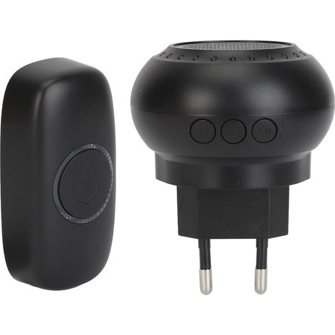 Kit De Sonnette Sans Fil Ip55, Étanche, À Piles, 32 Mélodies, Téléavertisseur Sans Fil Pour Soignant, Pour Le Bureau Et La Maison