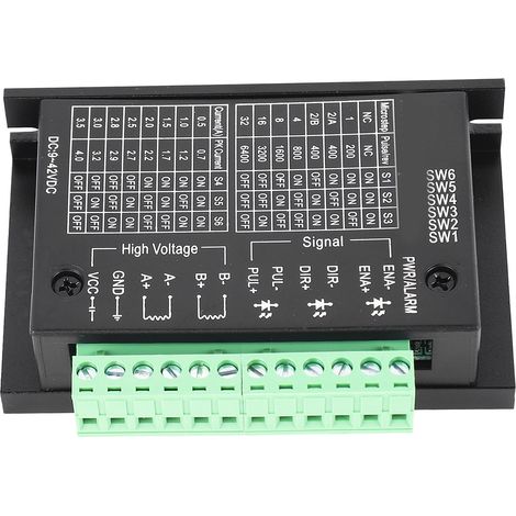 Module De Carte De Contrôleur De Pilote De Moteur Pas À Pas Pour Mise À Niveau Pas À Pas 42 57 86 Tb6600