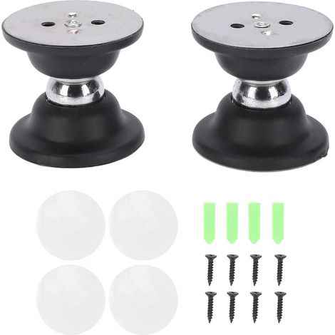 2 Paires De Supports De Porte Magnétiques Pour Camping-car, Kit De Rangement De Bagages, Bouchon Robuste Pour Remorque, Camping-car