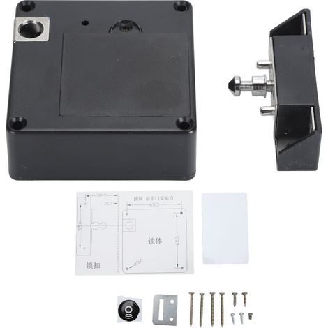 Serrure Électronique Nfc Cachée Pour Tiroir, Armoire Invisible, Sans Poinçon, Pour Garde-manger, Étagère Secrète, Casier Pour Placard À Chaussures
