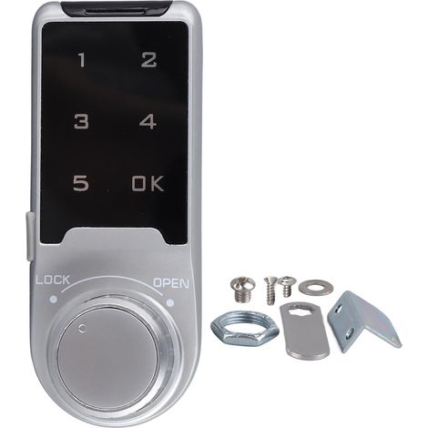 Serrure De Sécurité À Code Numérique, Clavier Électronique Tactile, Pêne Dormant, Mot De Passe, Armoire Codée