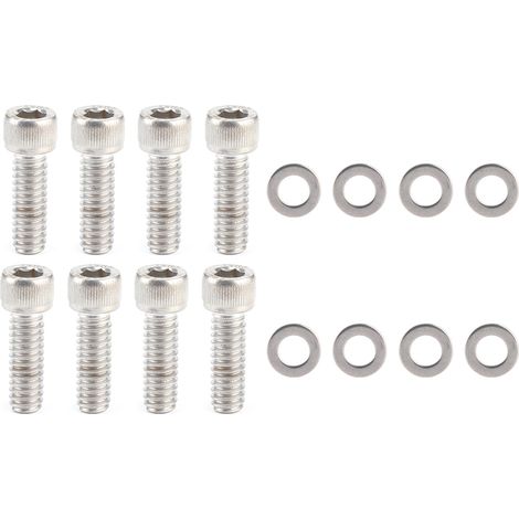 Boulons De Couvercle De Valve Sbc 104003 Avec Joint, 8 Pièces, Adaptés À Chevrolet 265 283 302 305 327 350 400 Sb
