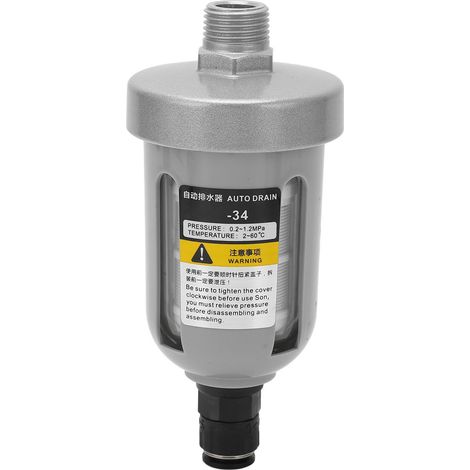 Compresseur D'Air, Égouttoir Automatique, Pneumatique Translucide, Mini Série, Filtre, Type Boule Flottante, Vanne De Drainage
