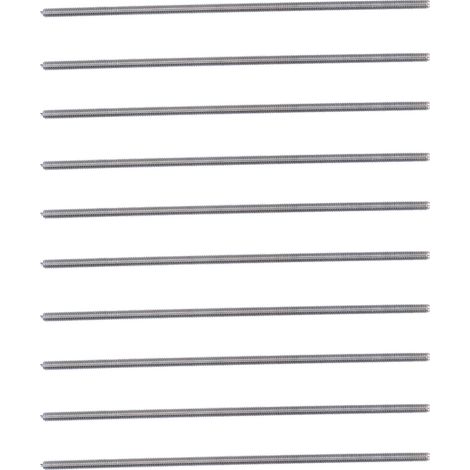 Goujons De Barre De Tige M4 Série 4808, Résistants À L'Usure, Durables, Haute Dureté, Tiges Filetées En Acier Inoxydable 4808-0004-0080