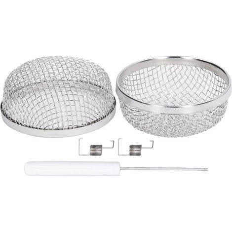 Couvercle De Ventilation Pour Chauffe-eau Rv, 2 Pièces, En Acier Inoxydable, 2,8 Pouces, Moustiquaire Anti-insectes Volants, Maille De Four