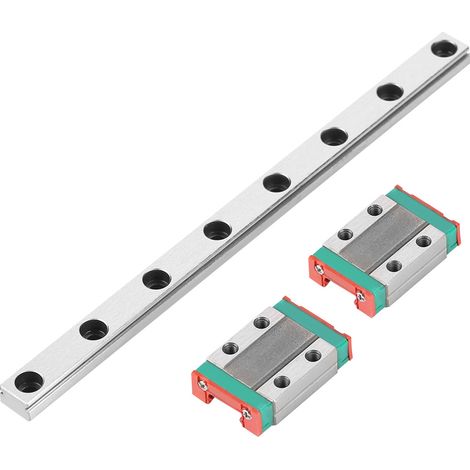 Rail De Guidage Linéaire Mgn9b, 150mm, Largeur 9mm, Avec 2 Blocs