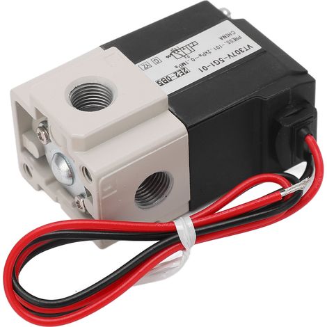 Électrovanne À Vide Pneumatique Haute Fréquence, 2 Positions, 3 Voies, Électrique, Type Smc, Dc24v G1/8