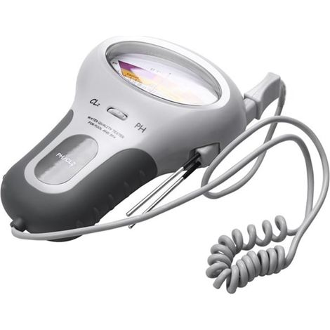 Testeur De Ph Et De Chlore Libre Avec Sonde En Plastique 2 En 1, Appareil De Test De La Qualité De L'Eau De Chlore, Outil De Mesure Cl2 Pour Piscine Et Aquarium