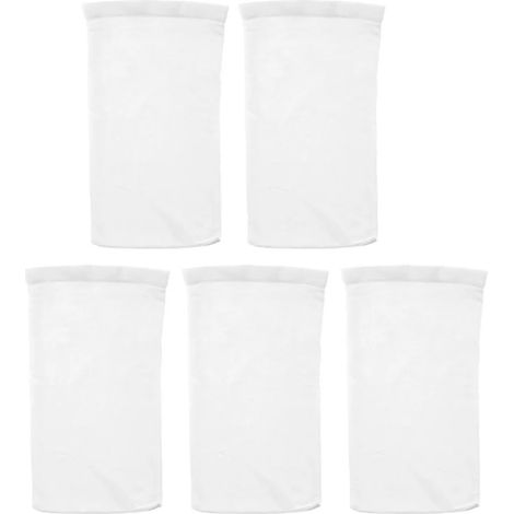 Accessoires De Piscine Lot De 5 Chaussettes Pour Écumoire De Piscine - Idéales Pour La Maison - Conception En Maille De Nylon Pour Les Paniers De Filtres Et Les Écumoires - Accessoires De Piscine