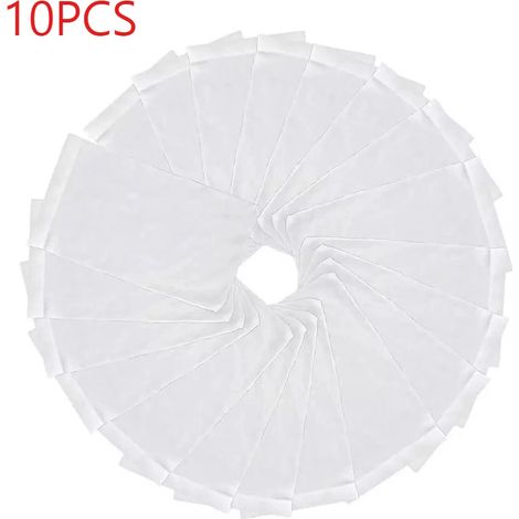 Accessoires De Piscine Lot De 10 Chaussettes Filtrantes Pour Écumoire De Piscine, Avec Paniers Et Filets De Protection Pour Retenir Les Débris Et Les Feuilles. Accessoire De Nettoyage Pour Piscine.