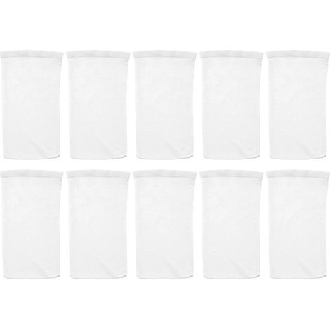 Accessoires De Piscine Lot De 10 Chaussettes Pour Écumoire De Piscine - Idéales Pour La Maison - Conception En Nylon À Mailles Fines - Accessoires Pour Piscine